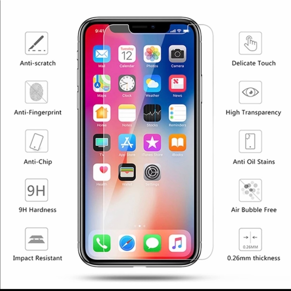 **iPhone XR, 11, 12/12 Pro Screen Protector - Picture 2 of 13